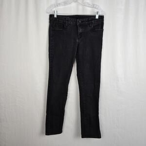 Kut from the Kloth Catherine Boyfriend Jeans Women's 6 Black